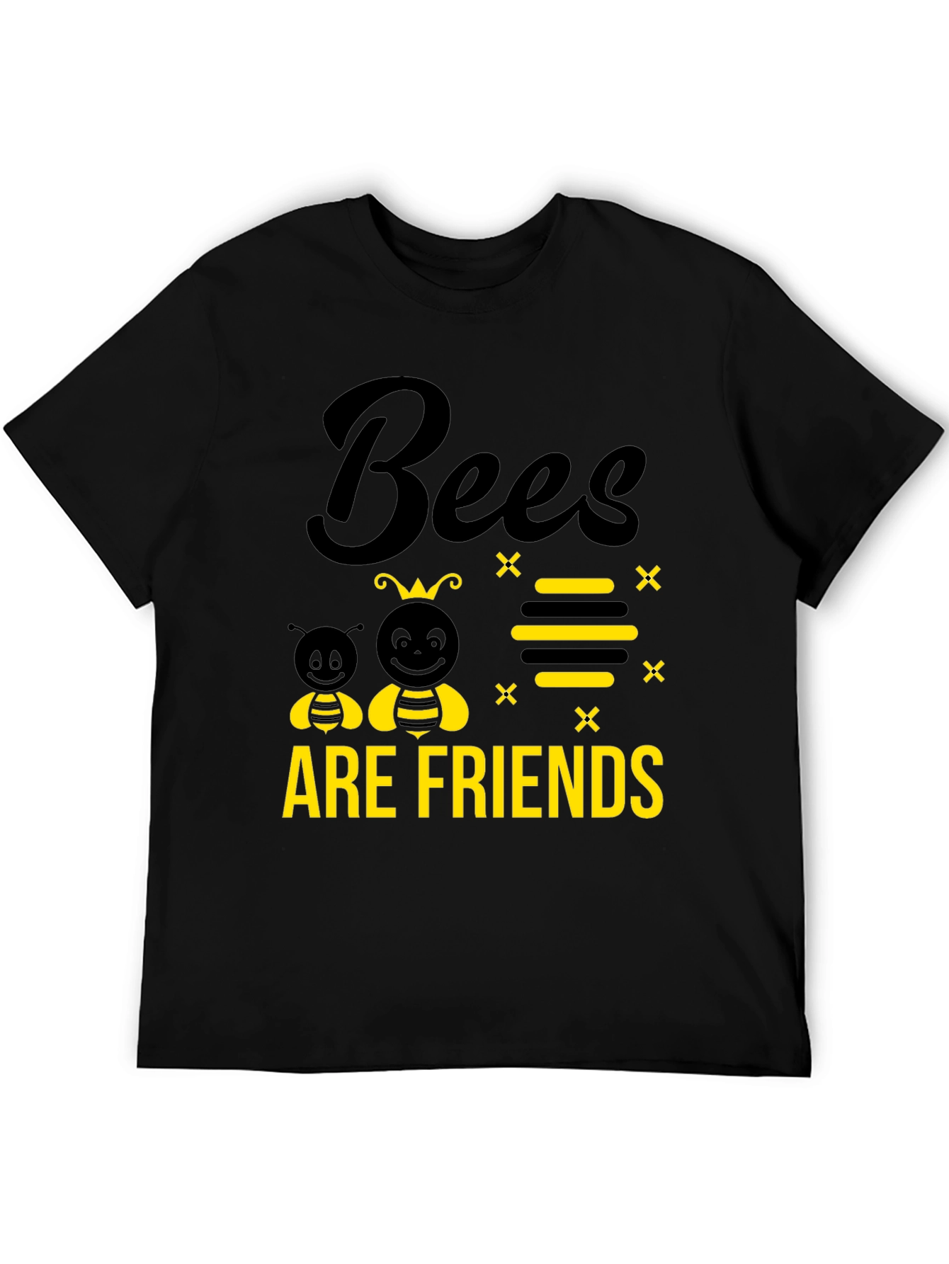 Bees Are Friends Graphic Tee
