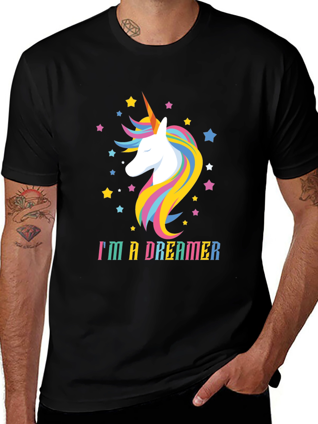 Im a Dreamer Unicorn Graphic T-Shirt