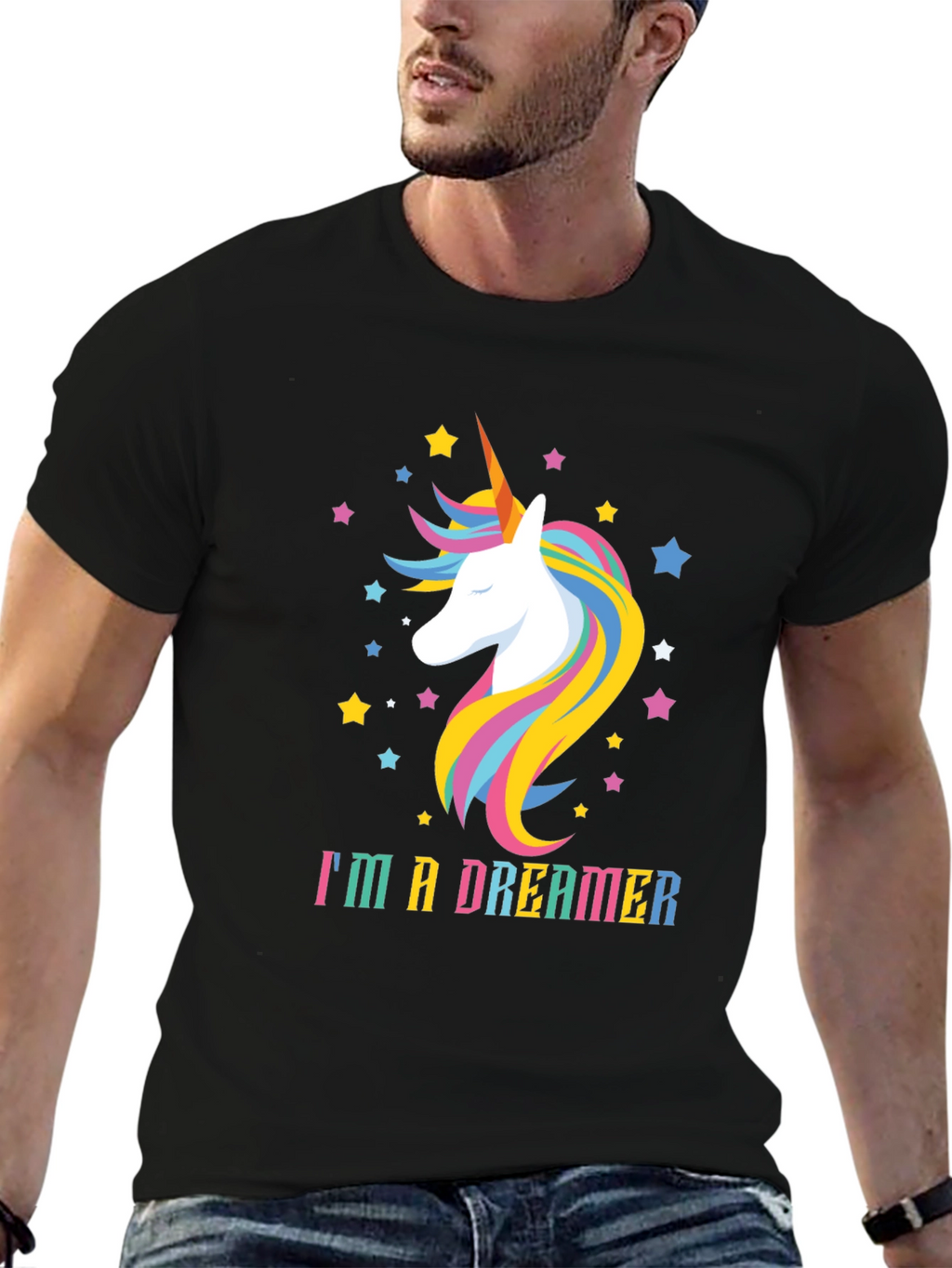 Im a Dreamer Unicorn Graphic T-Shirt