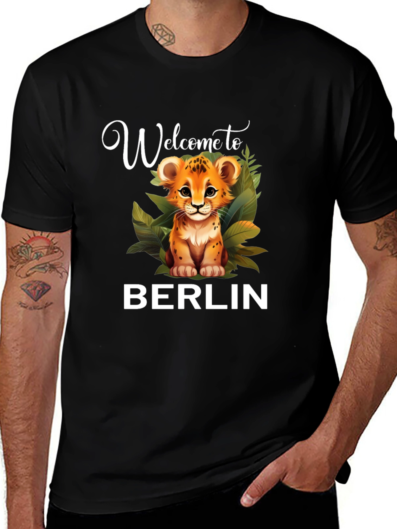 Welcome to Berlin Lion Cub T-Shirt