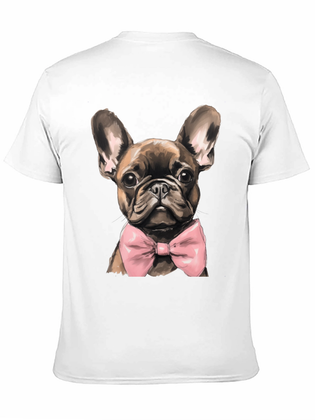 Dog Bowtie Graphic Tee - Stylish Canine Fashion