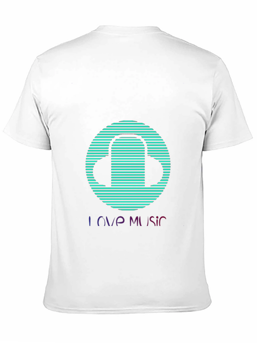 Love Music Graphic Tee - Stylish Black T-Shirt