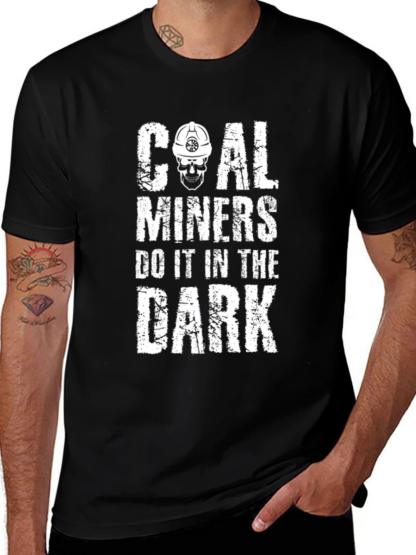 Coal Miners Do It In The Dark Humor T-Shirt