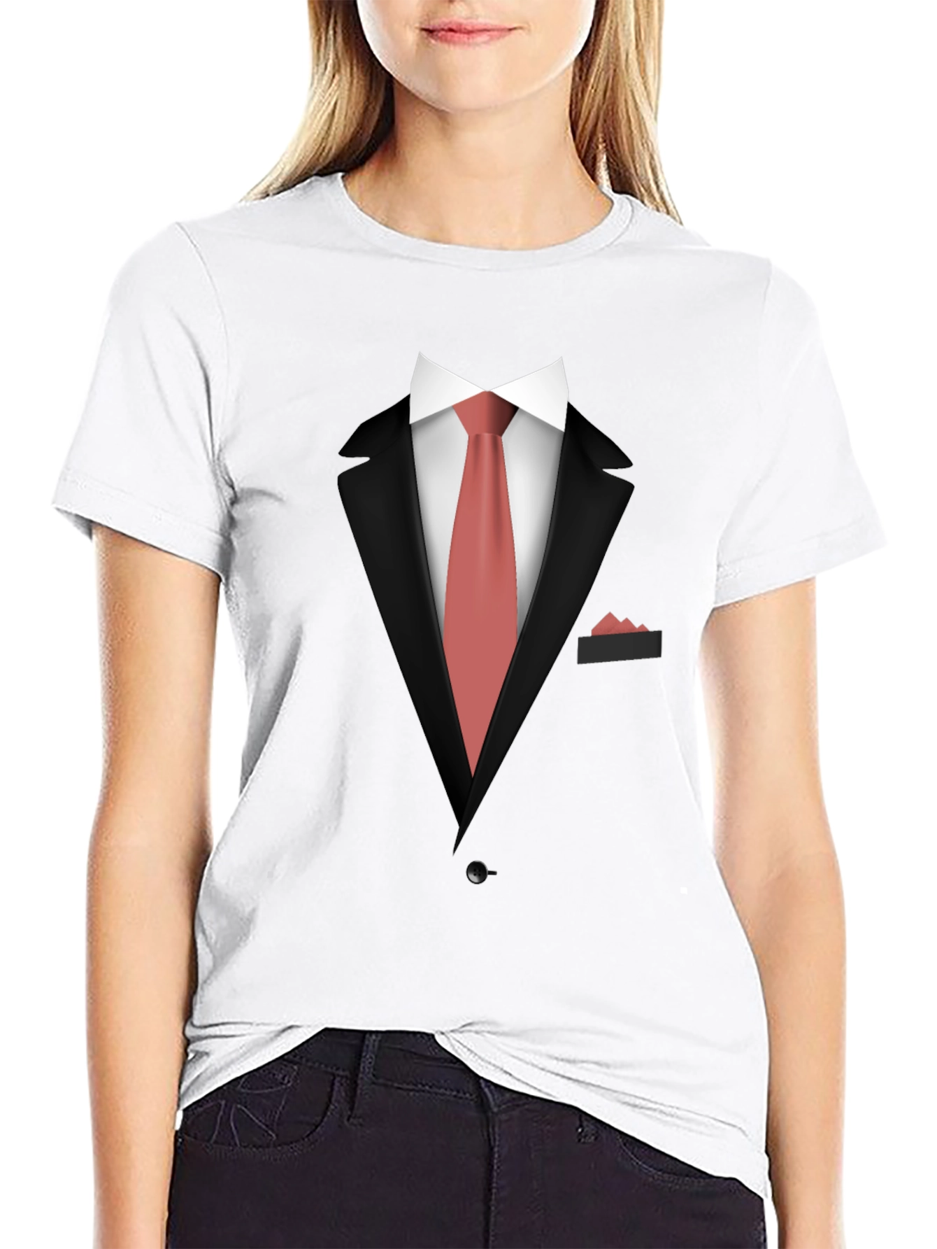 Suit & Tie Graphic T-Shirt