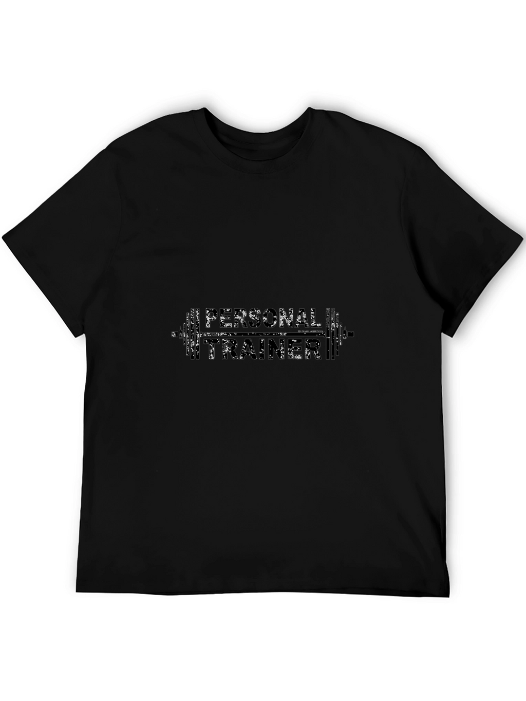 Personal Trainer Black T-Shirt - Fitness Gym Apparel
