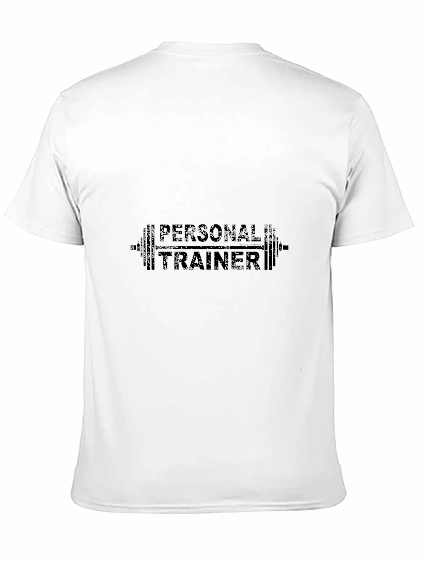 Personal Trainer Black T-Shirt - Fitness Gym Apparel