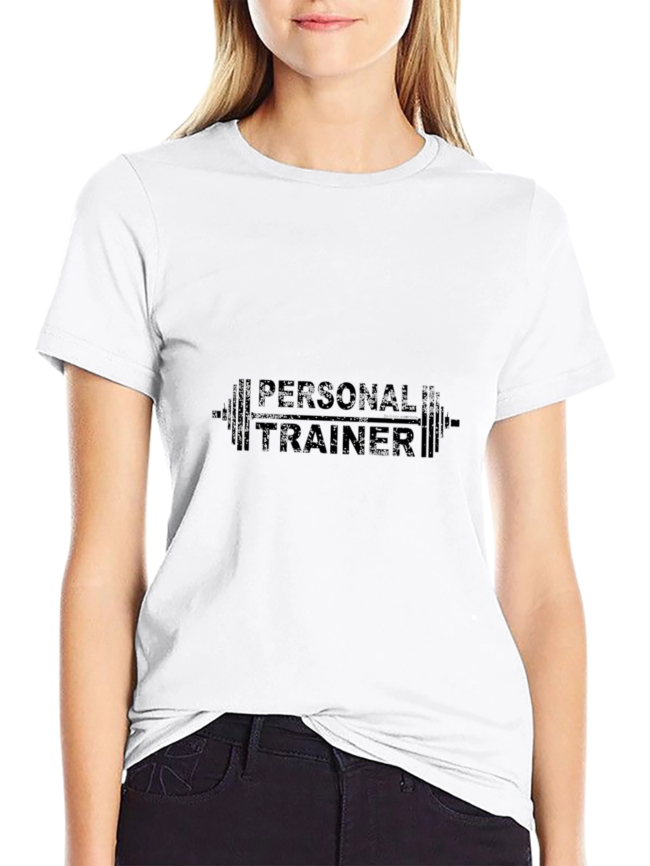 Personal Trainer Black T-Shirt - Fitness Gym Apparel