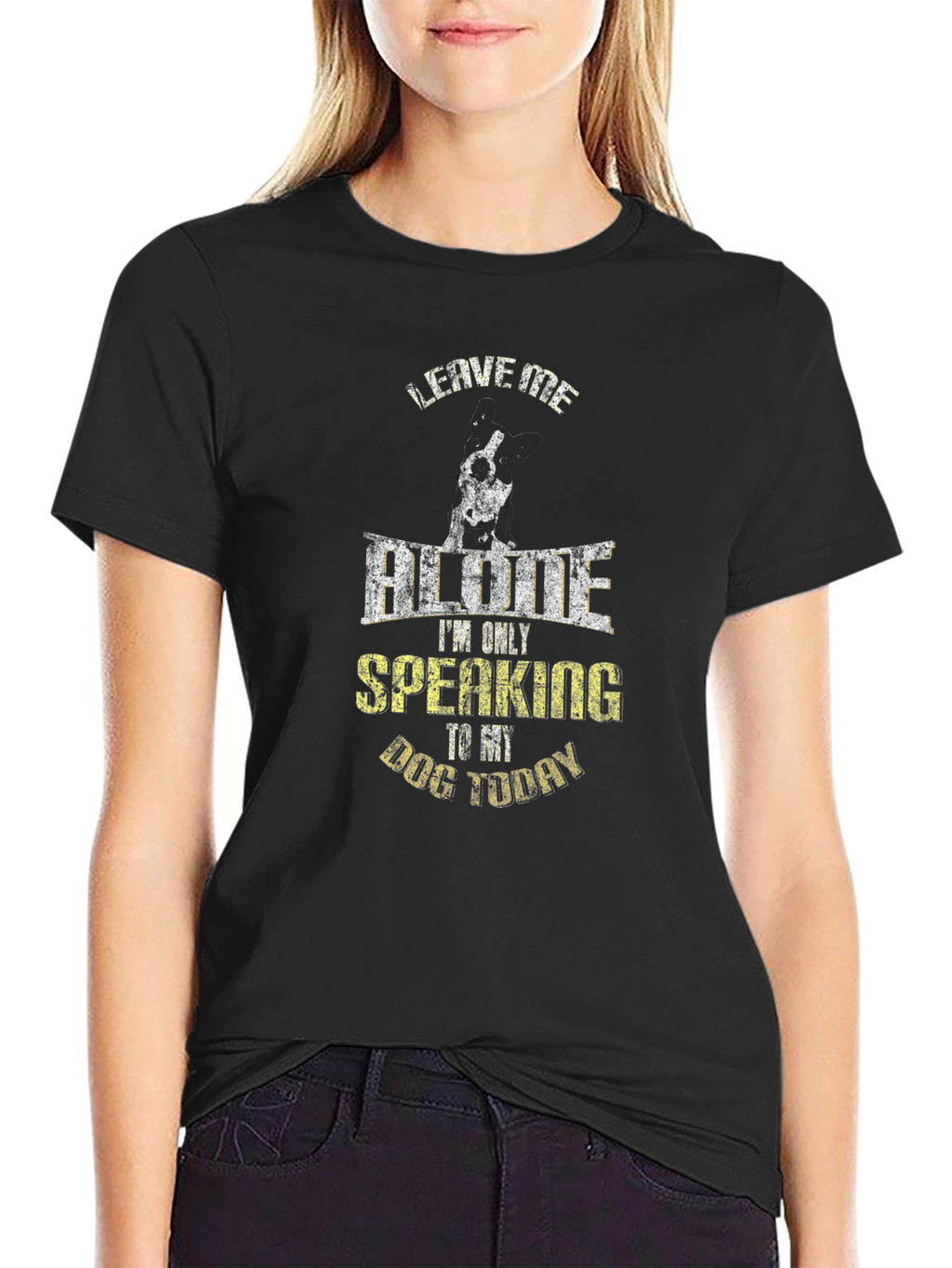Leave Me Alone Dog Lover T-Shirt