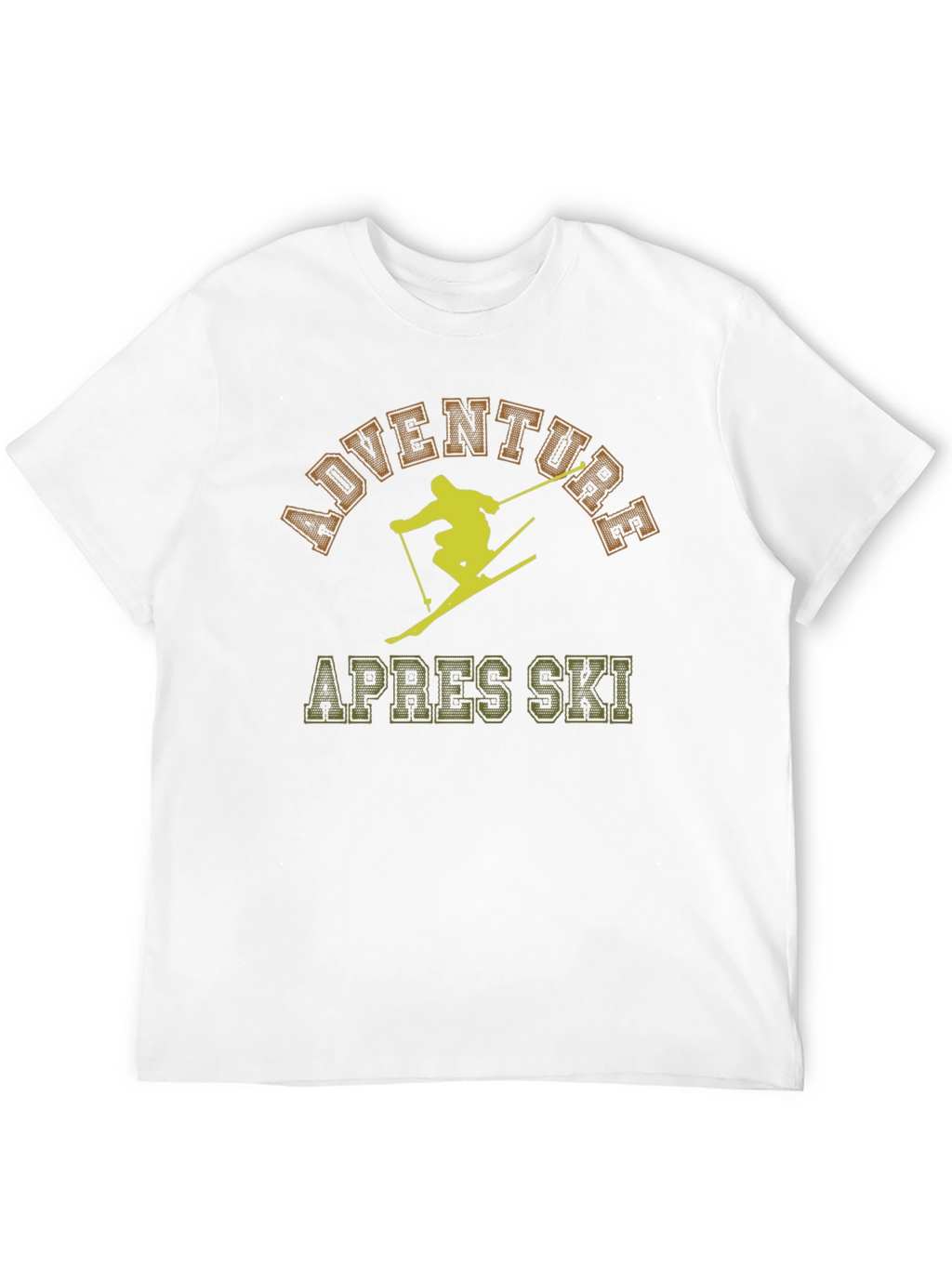 Adventure Apres Ski Black Graphic T-Shirt