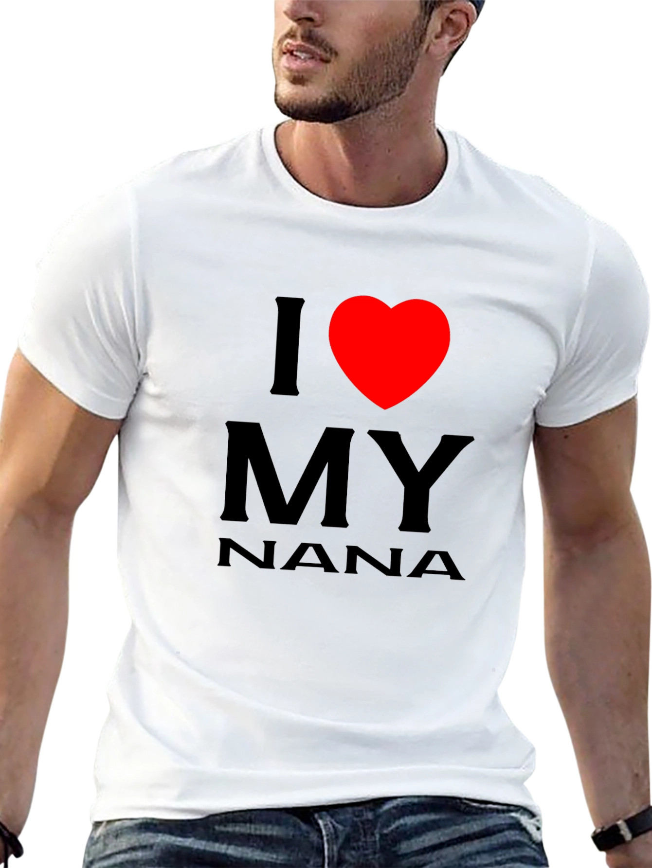 I Heart My Nana T-Shirt Black