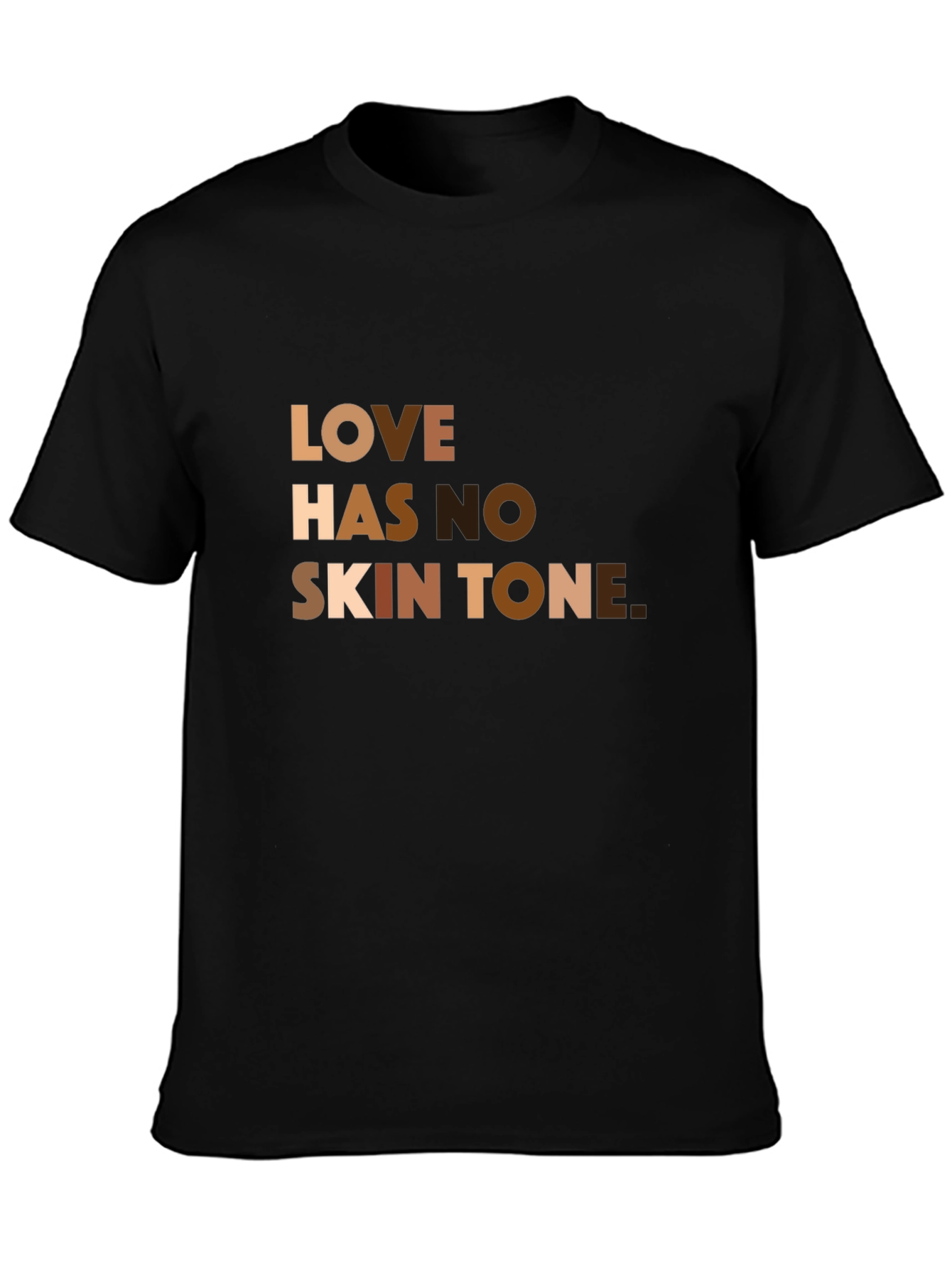 Love Has No Skin Tone Graphic T-Shirt