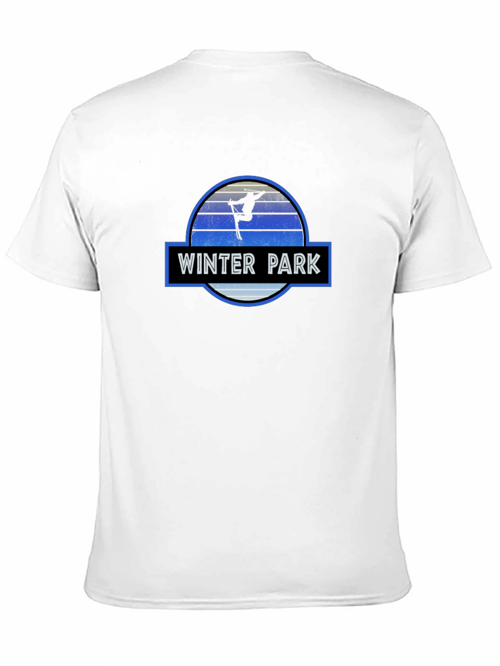 Winter Park Skier T-Shirt - Retro Style