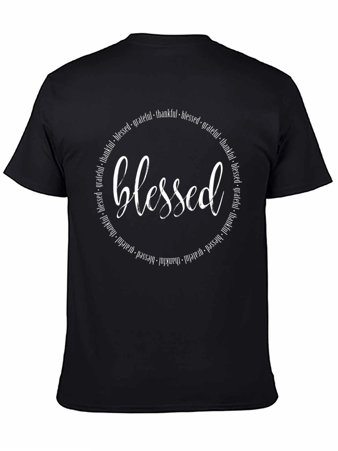 Blessed Graphic Tee - Mens Black T-Shirt