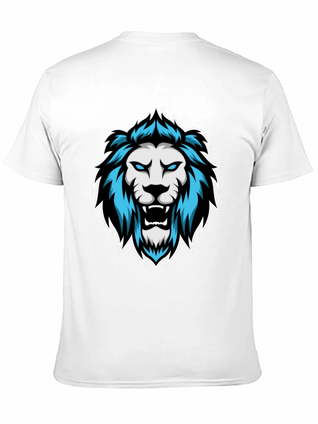 Lion Graphic Tee - Mens Black T-Shirt