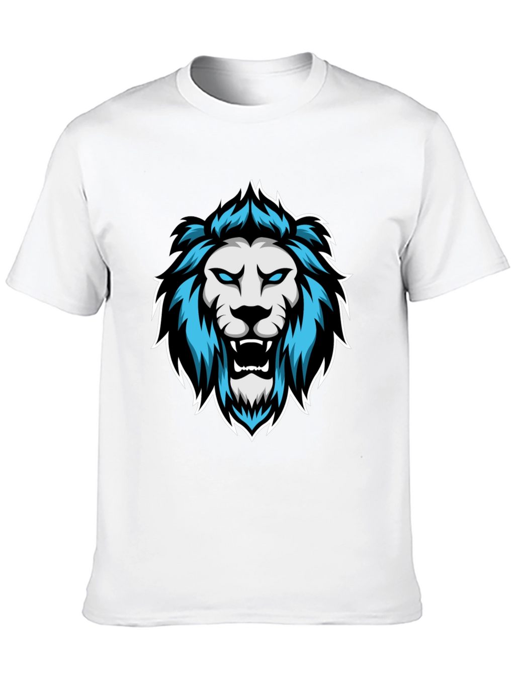 Lion Graphic Tee - Mens Black T-Shirt