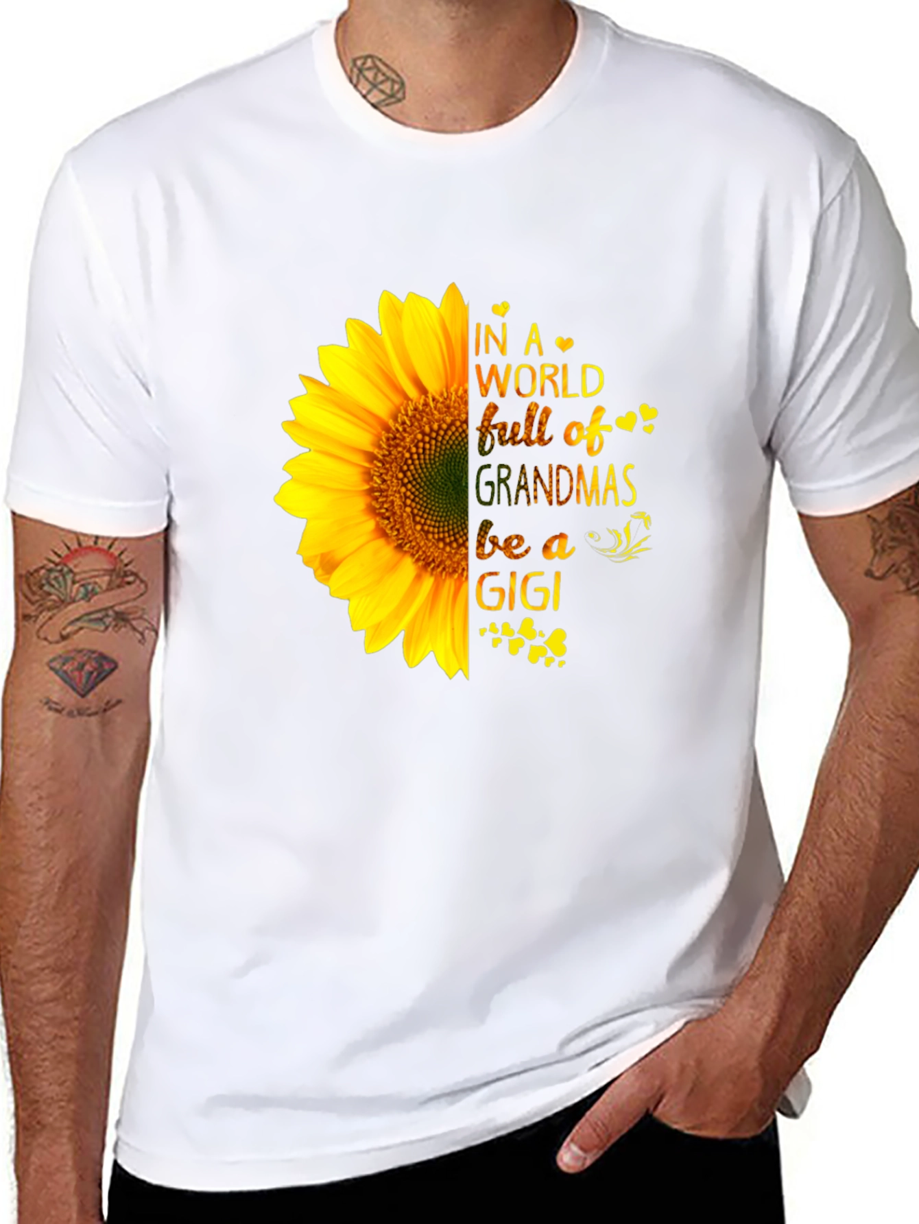 Sunflower Gigi T-Shirt - Grandmas