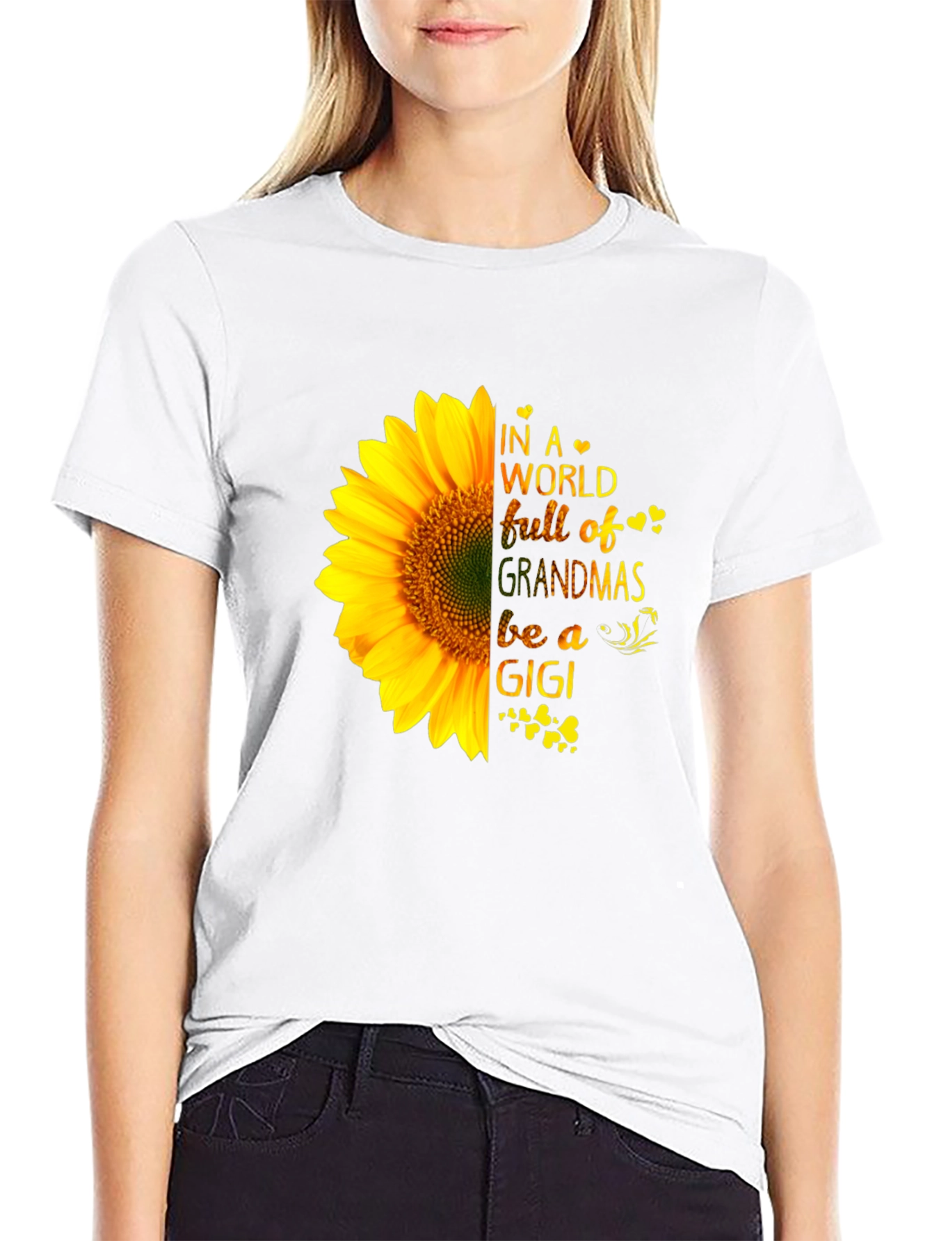 Sunflower Gigi T-Shirt - Grandmas
