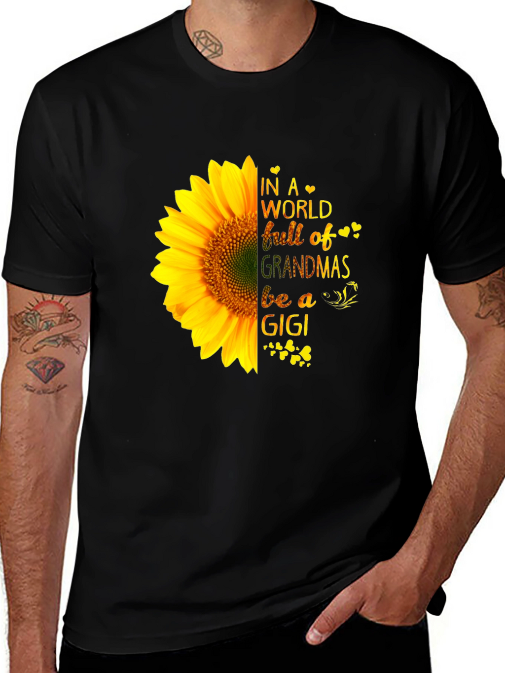 Sunflower Gigi T-Shirt - Grandmas