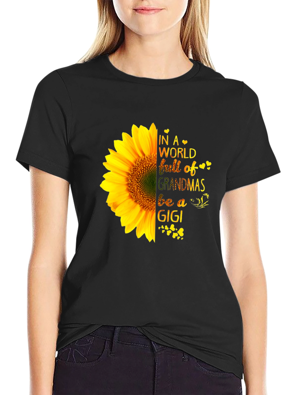 Sunflower Gigi T-Shirt - Grandmas
