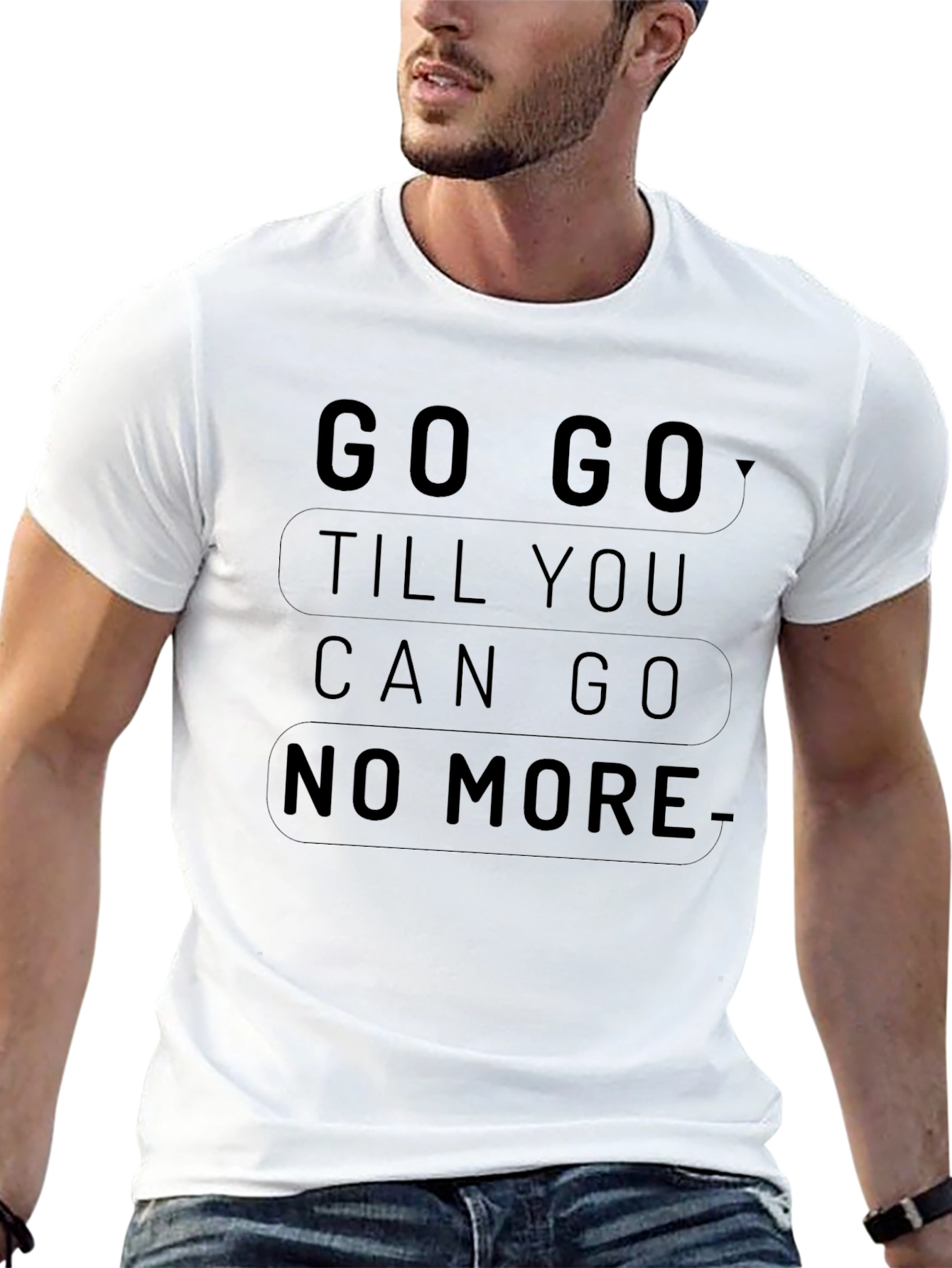 Go Go No More Black T-Shirt