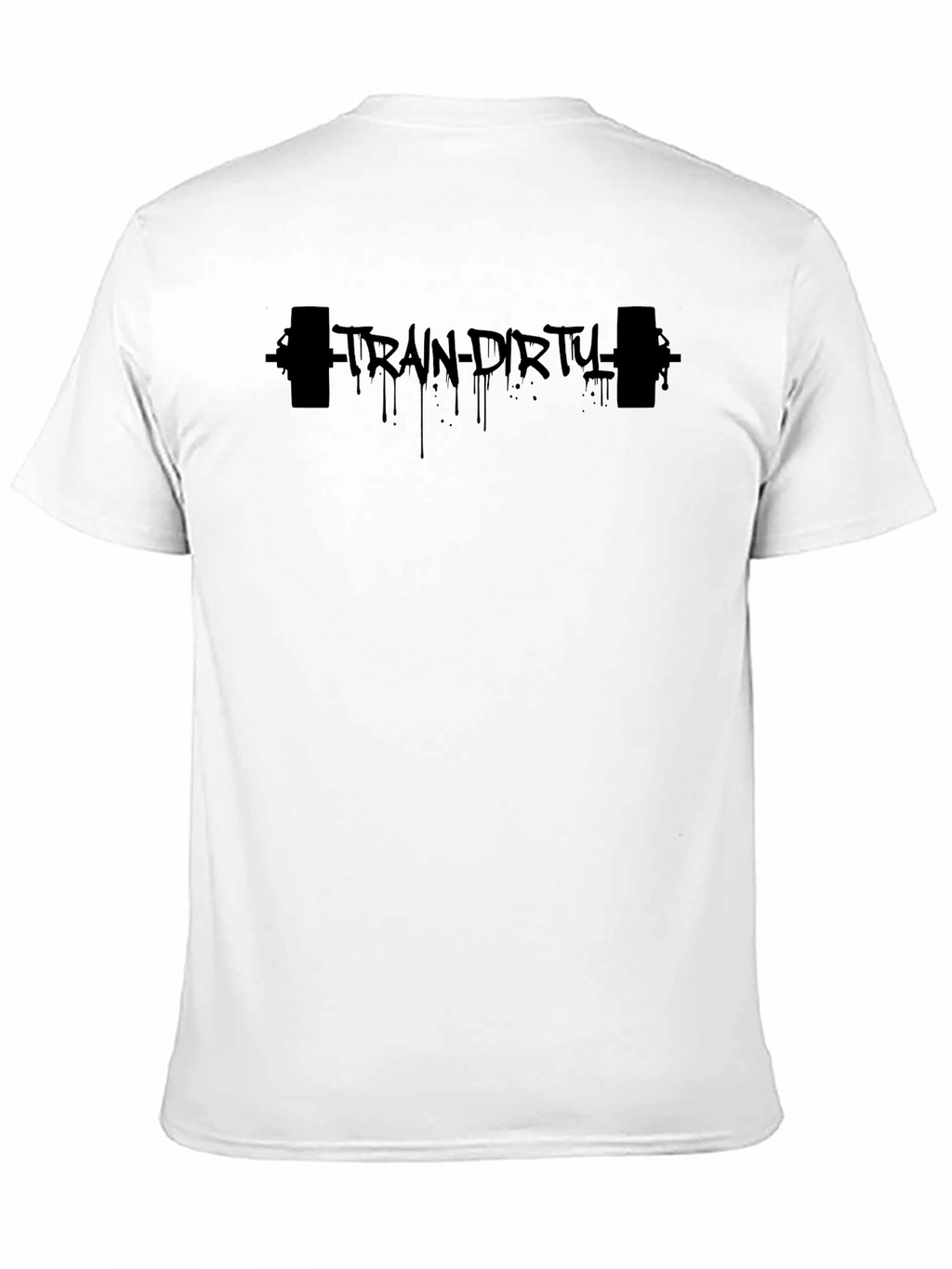Train Dirty Black Graphic Tee