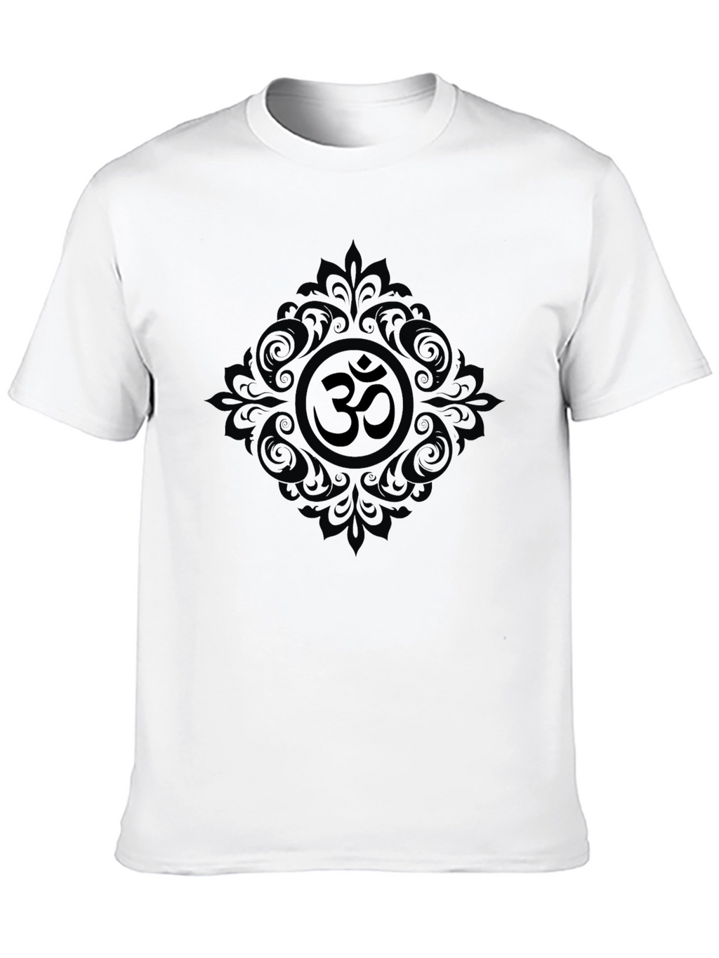 Om Symbol Graphic Tee - Black
