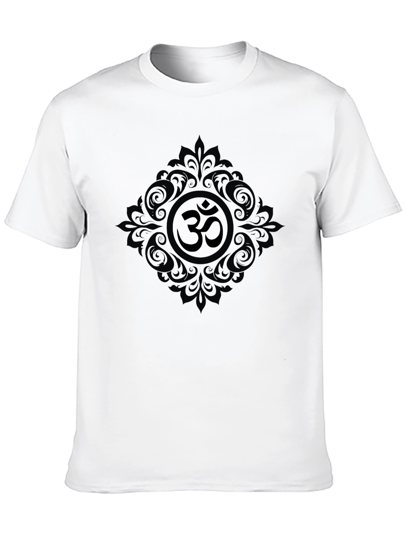 Om Symbol Graphic Tee - Black