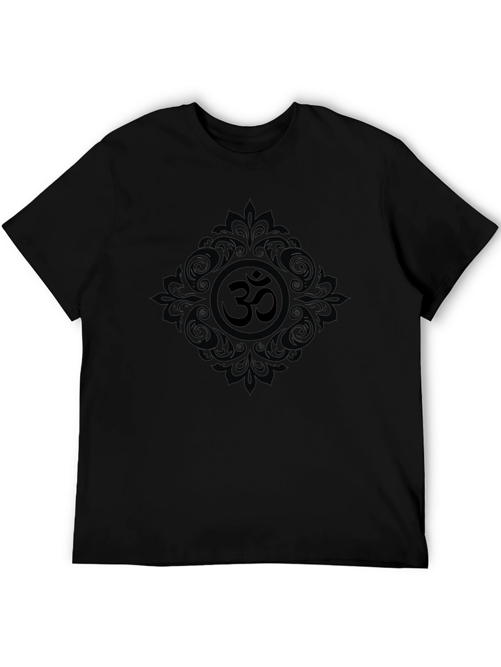 Om Symbol Graphic Tee - Black