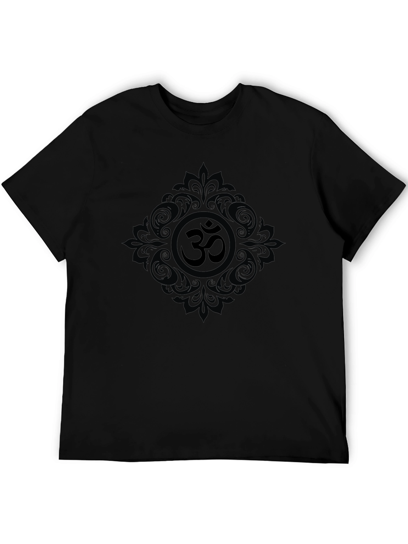Om Symbol Graphic Tee - Black