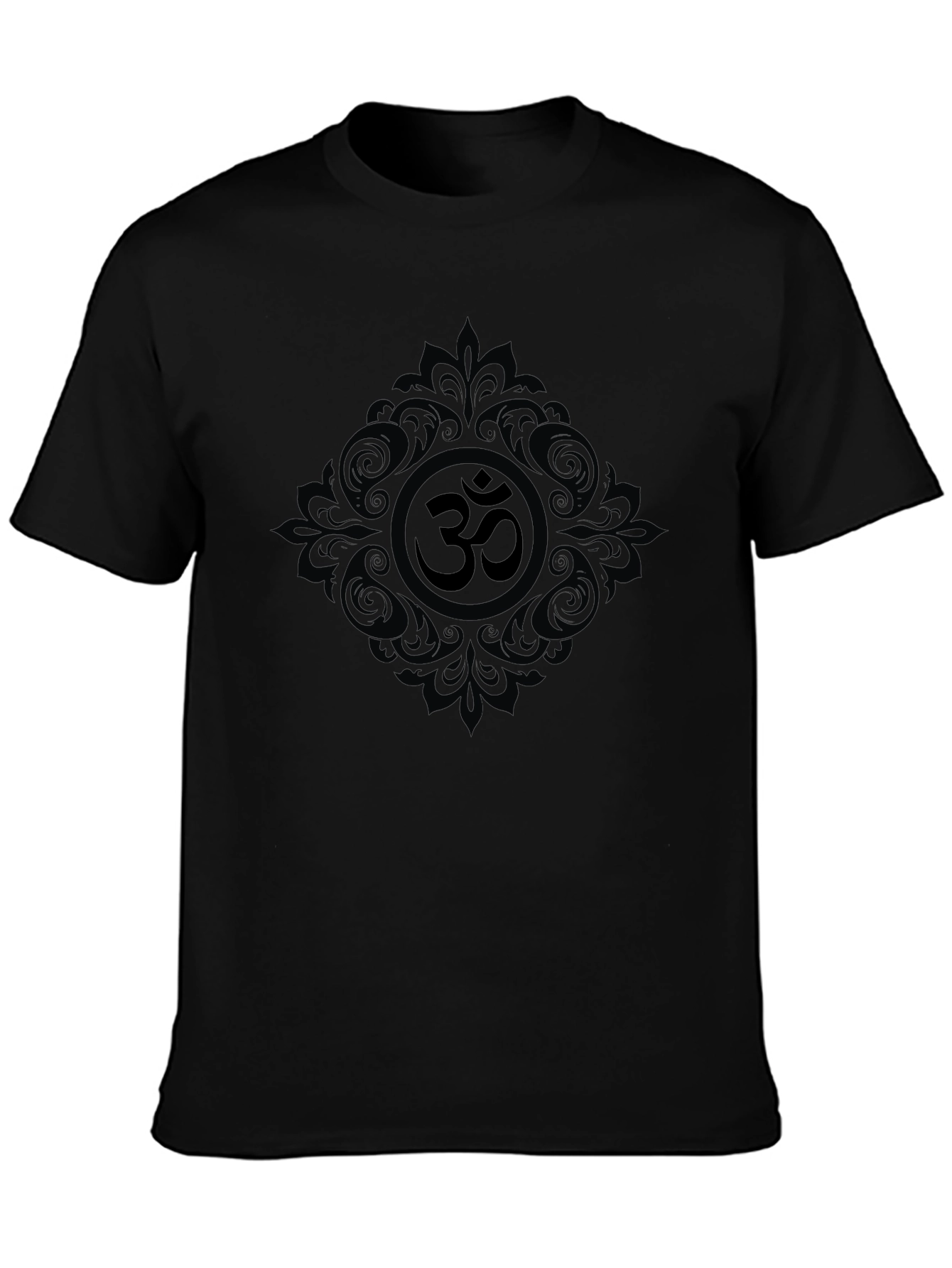 Om Symbol Graphic Tee - Black