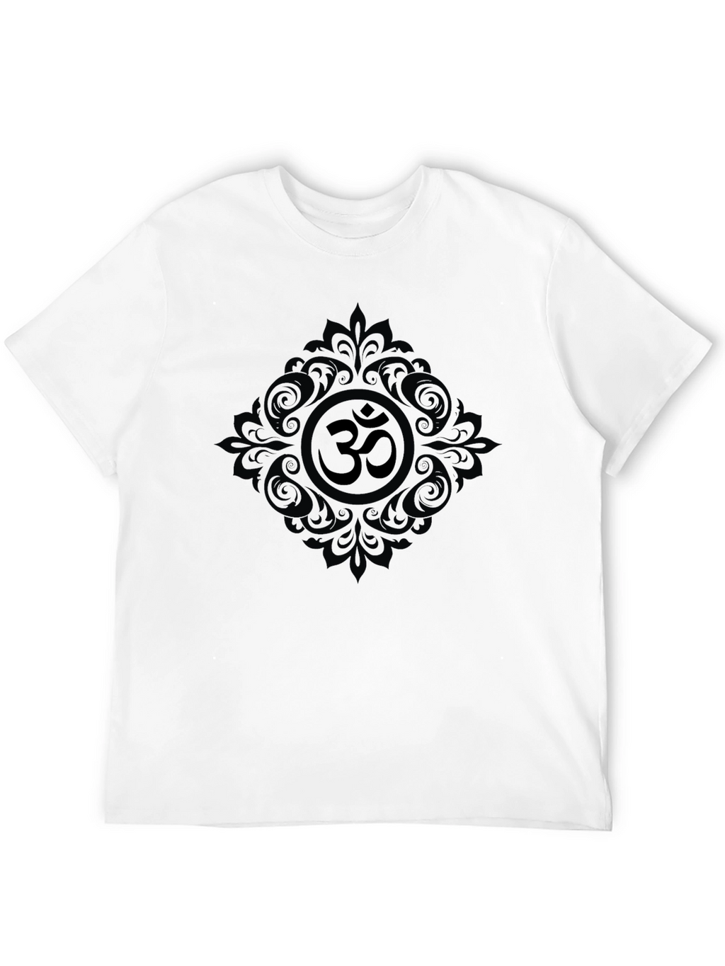 Om Symbol Graphic Tee - Black