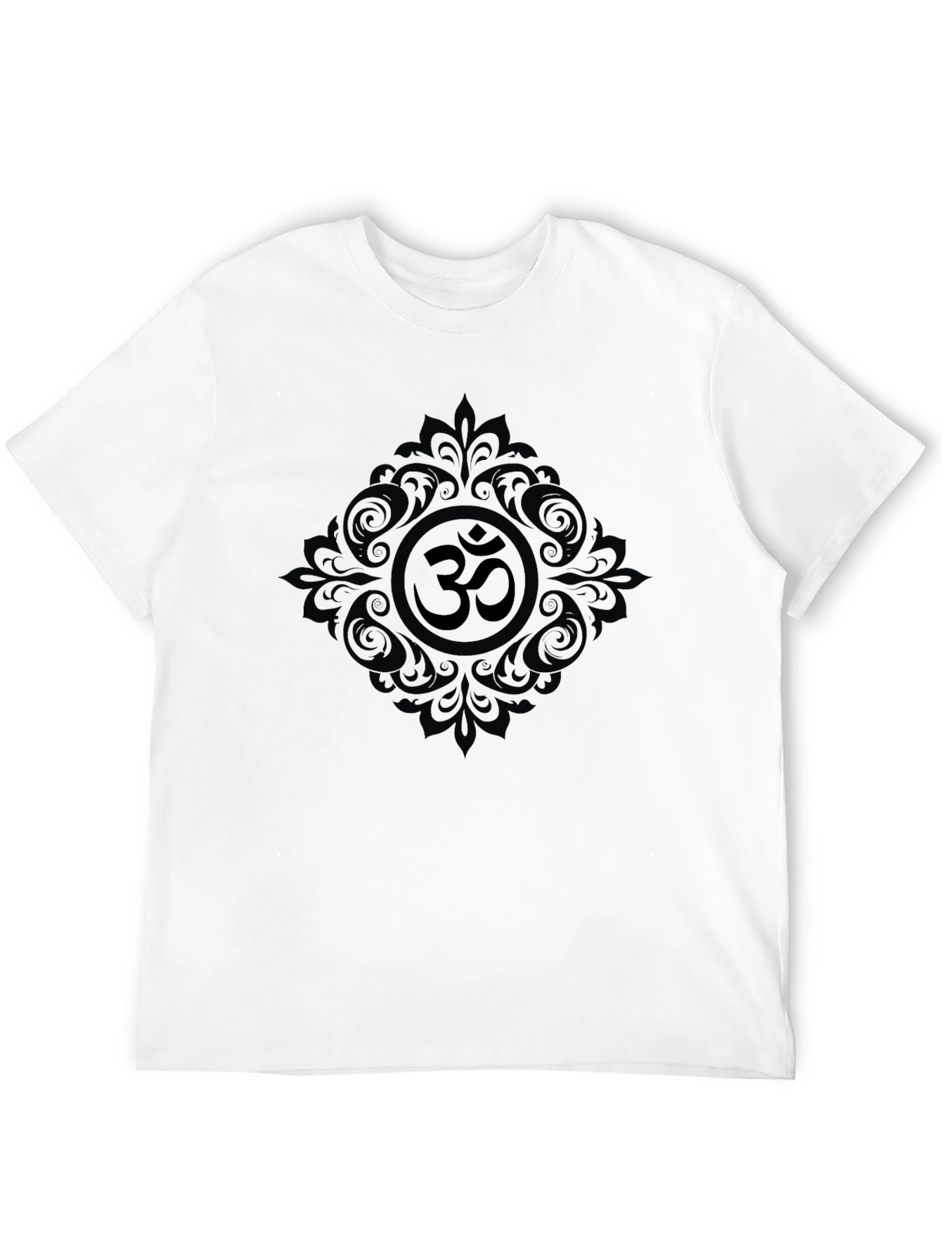 Om Symbol Graphic Tee - Black