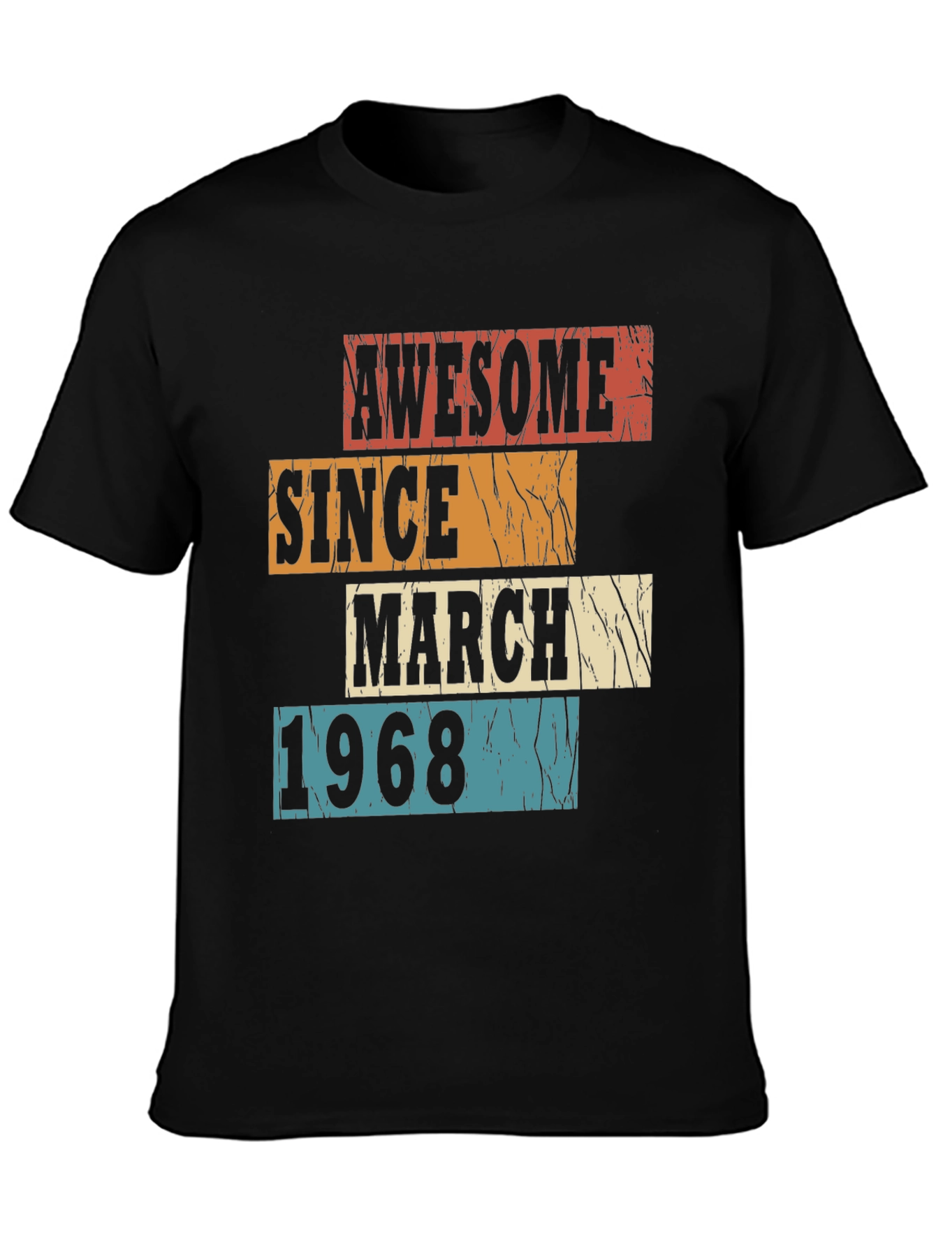 Awesome Since March 1968 Graphic Tee