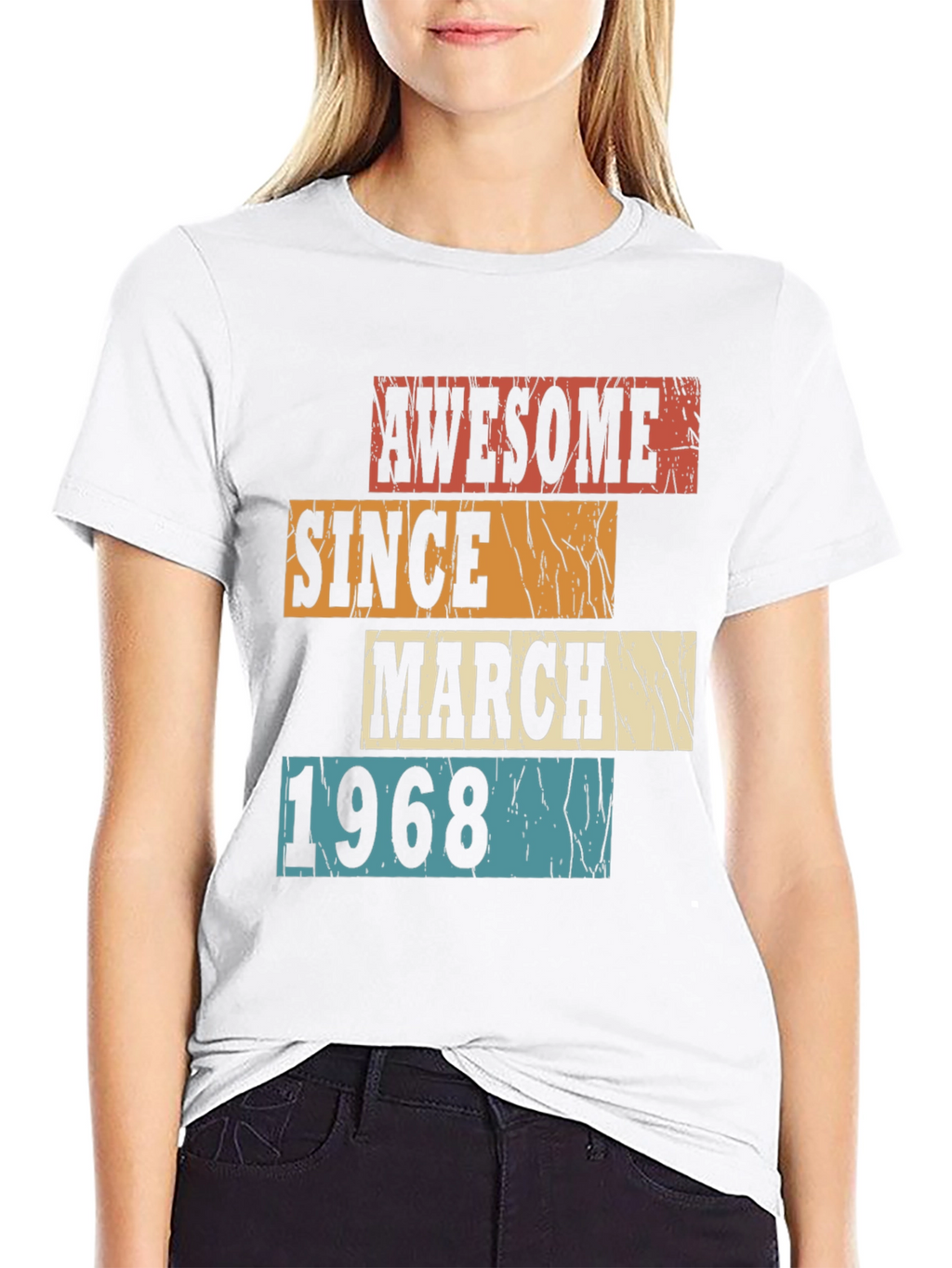 Awesome Since March 1968 Graphic Tee