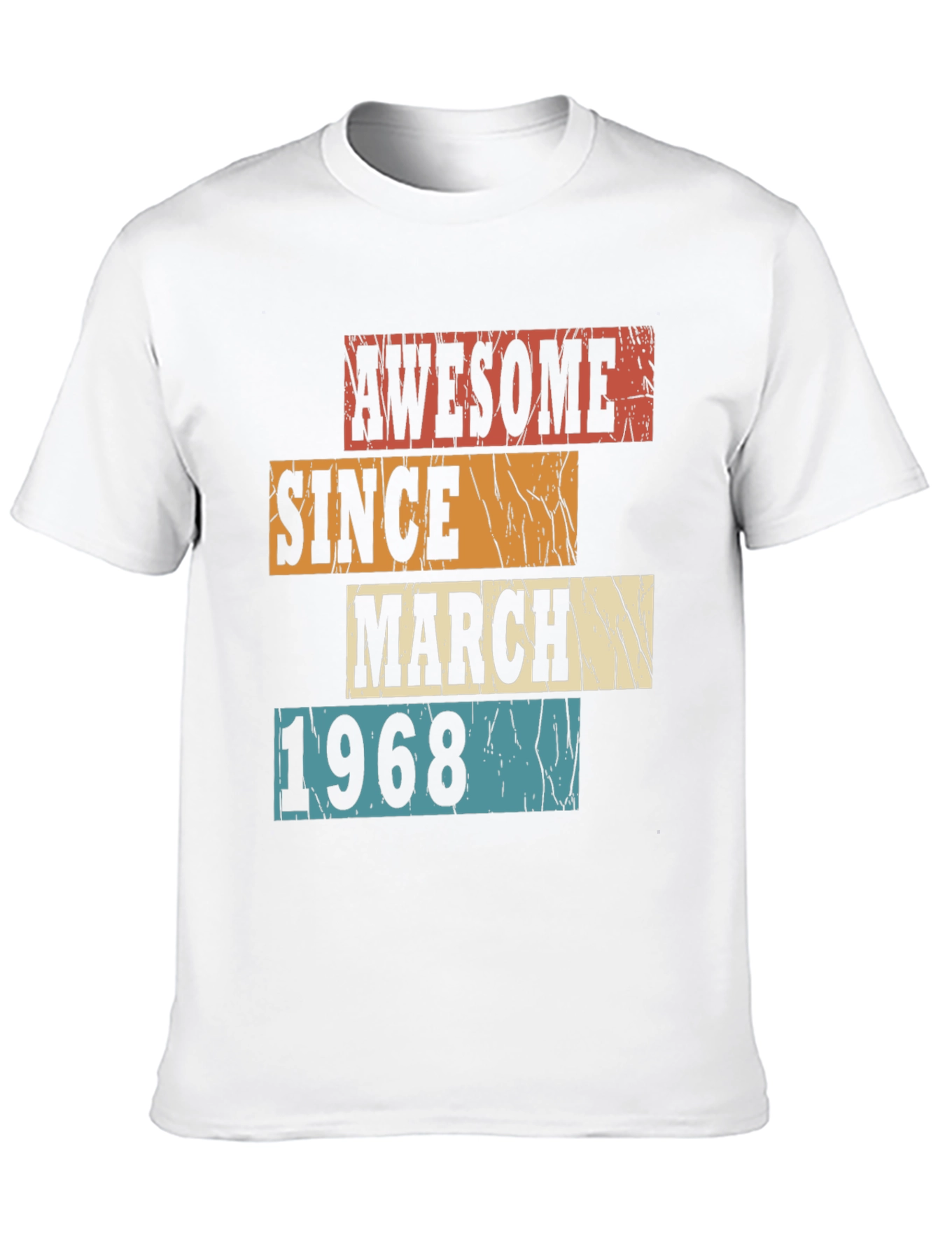 Awesome Since March 1968 Graphic Tee