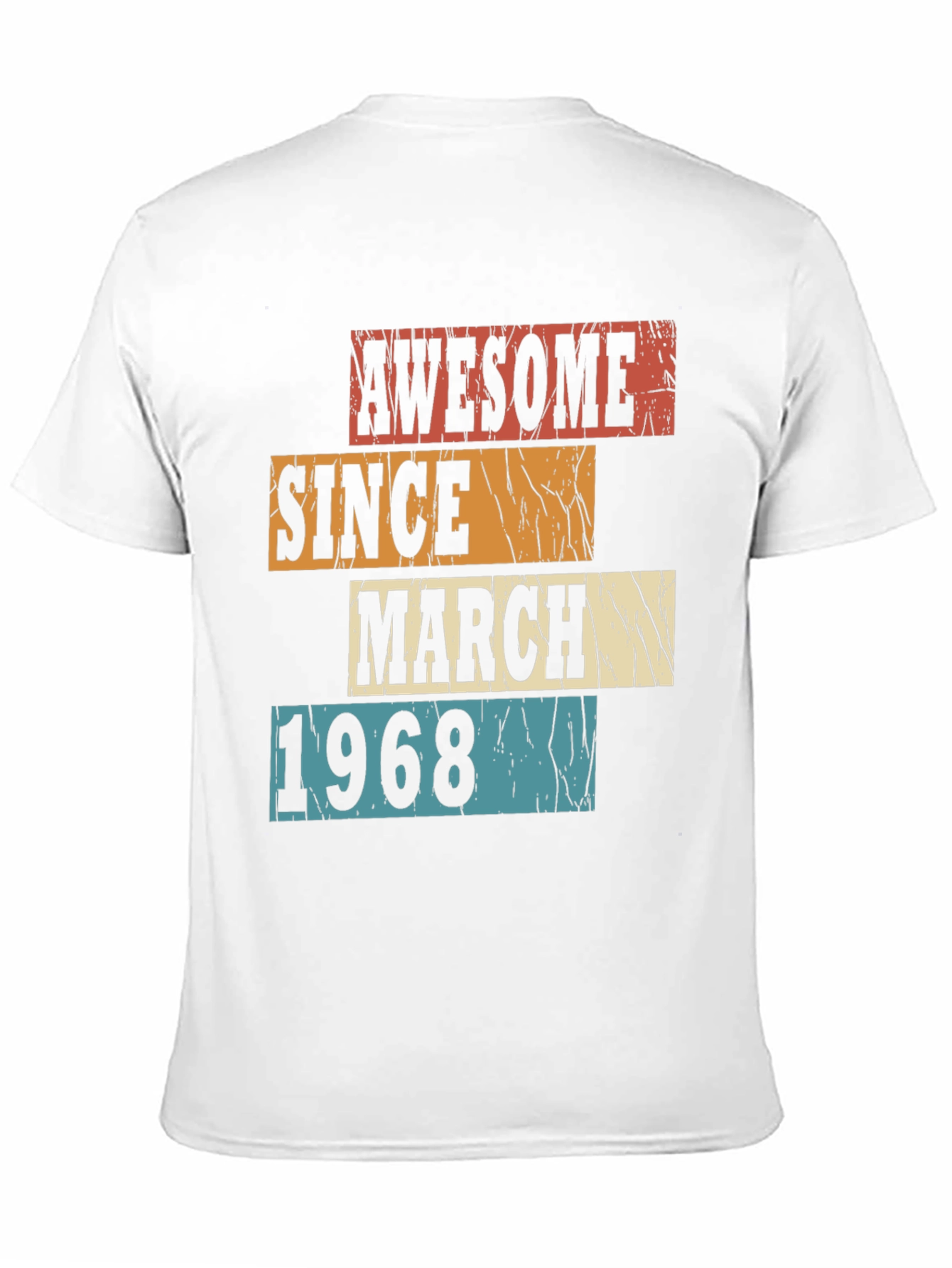 Awesome Since March 1968 Graphic Tee