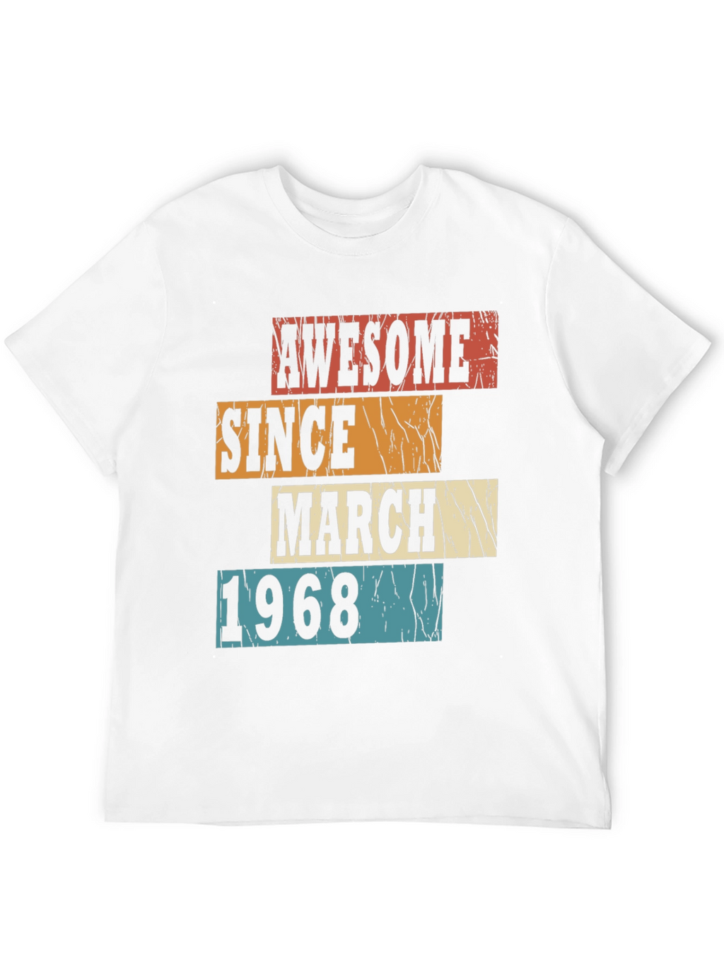 Awesome Since March 1968 Graphic Tee