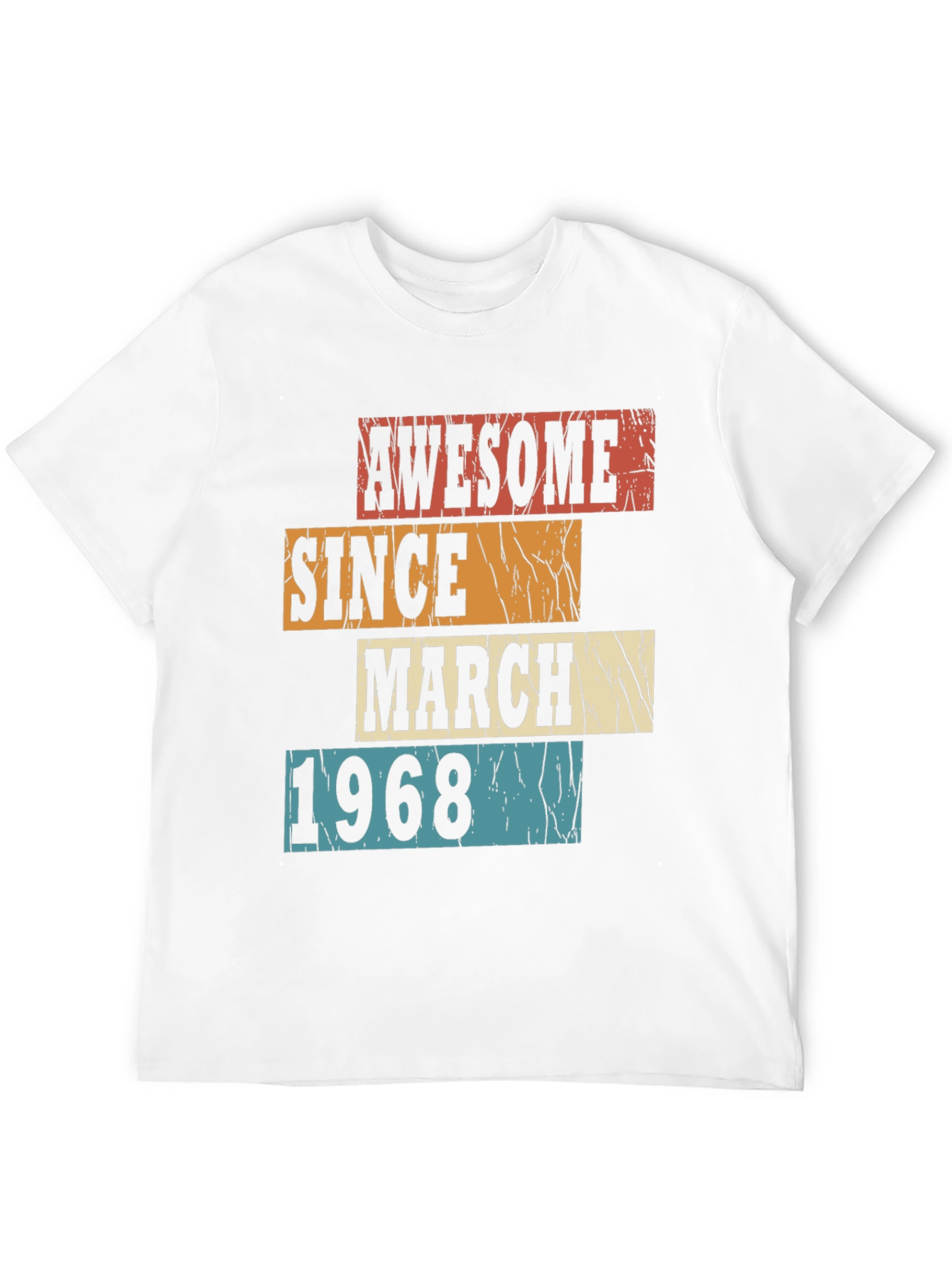 Awesome Since March 1968 Graphic Tee