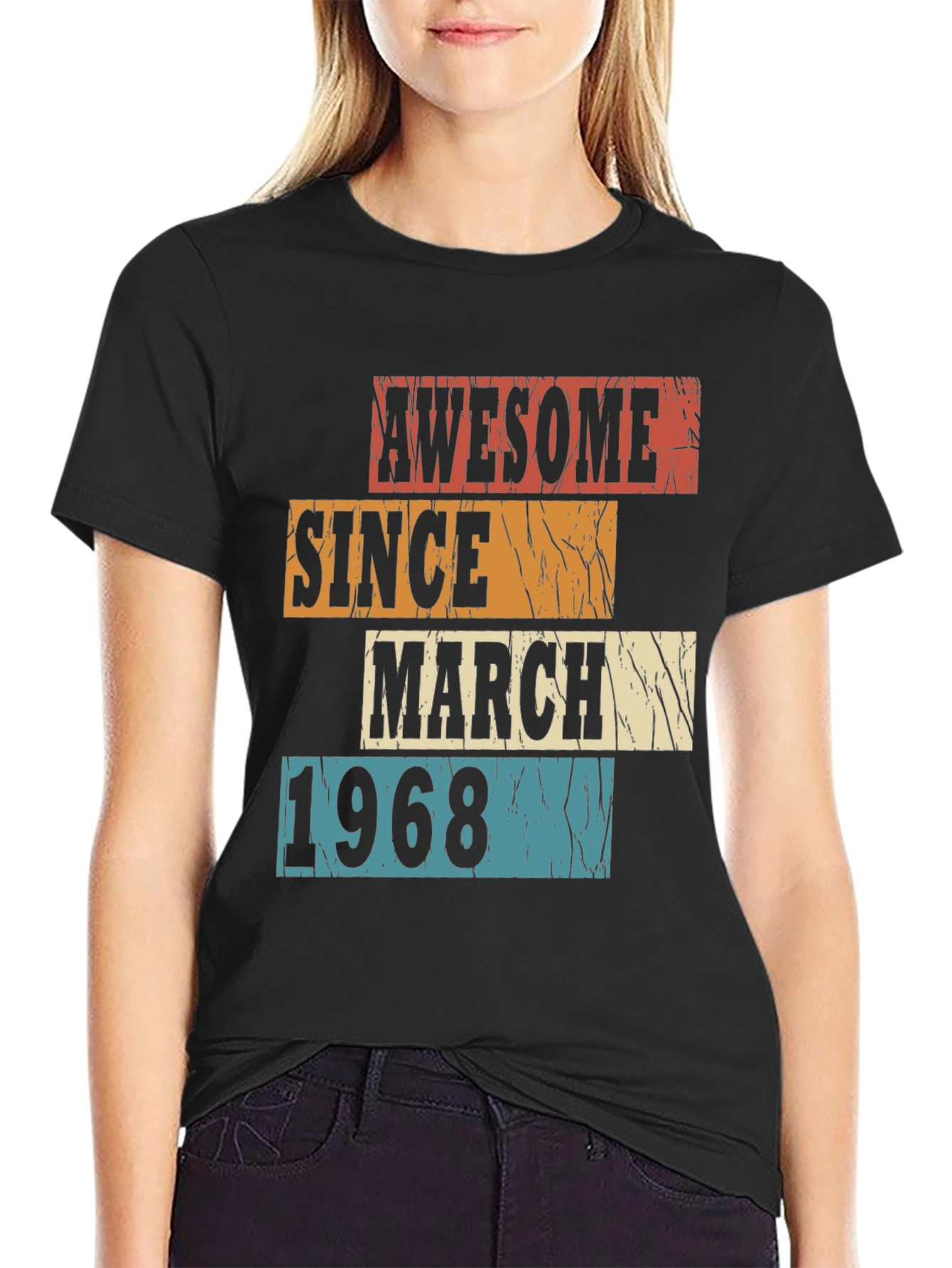 Awesome Since March 1968 Graphic Tee