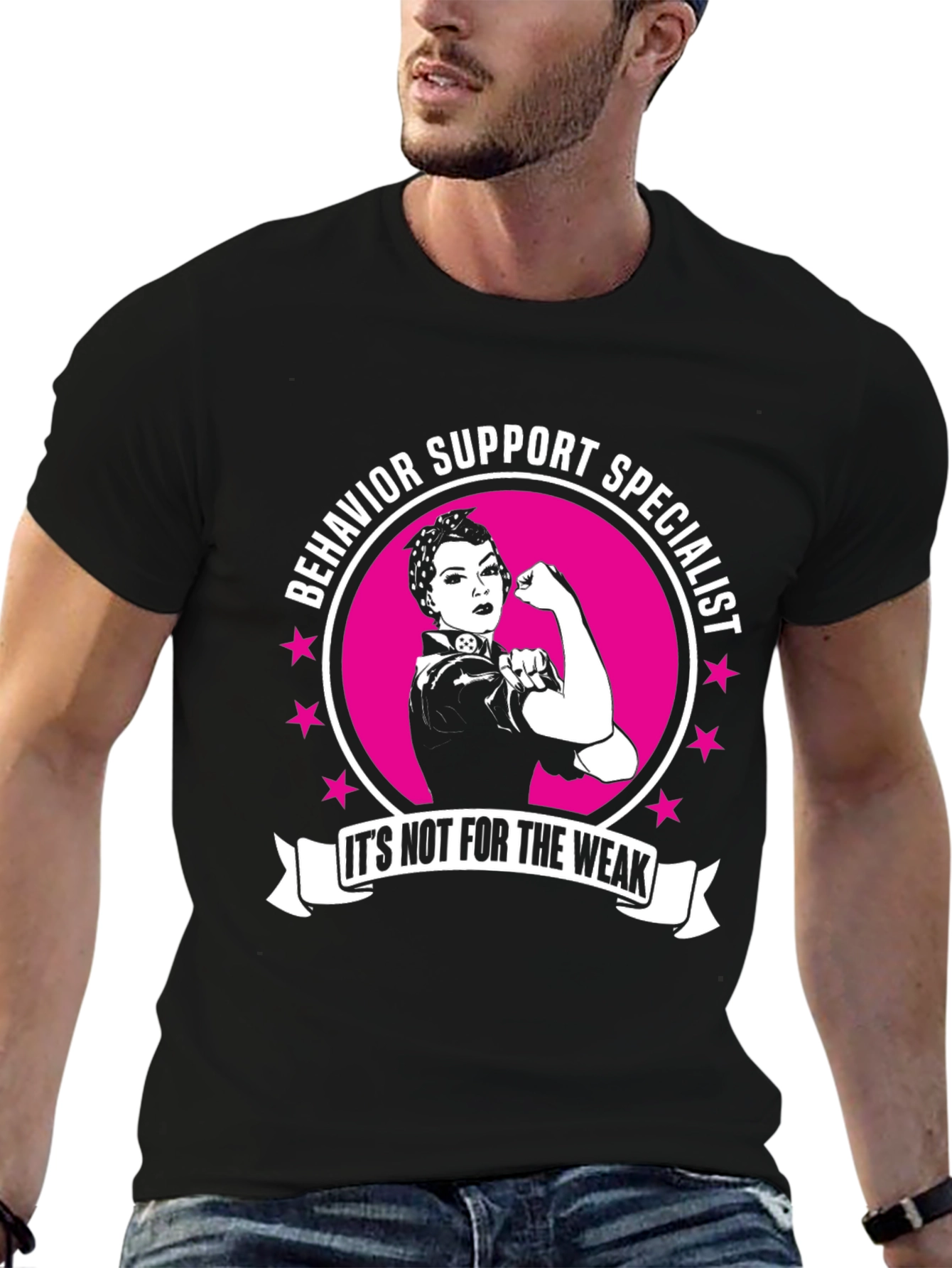 Behavior Support Specialist Strong Women T-Shirt