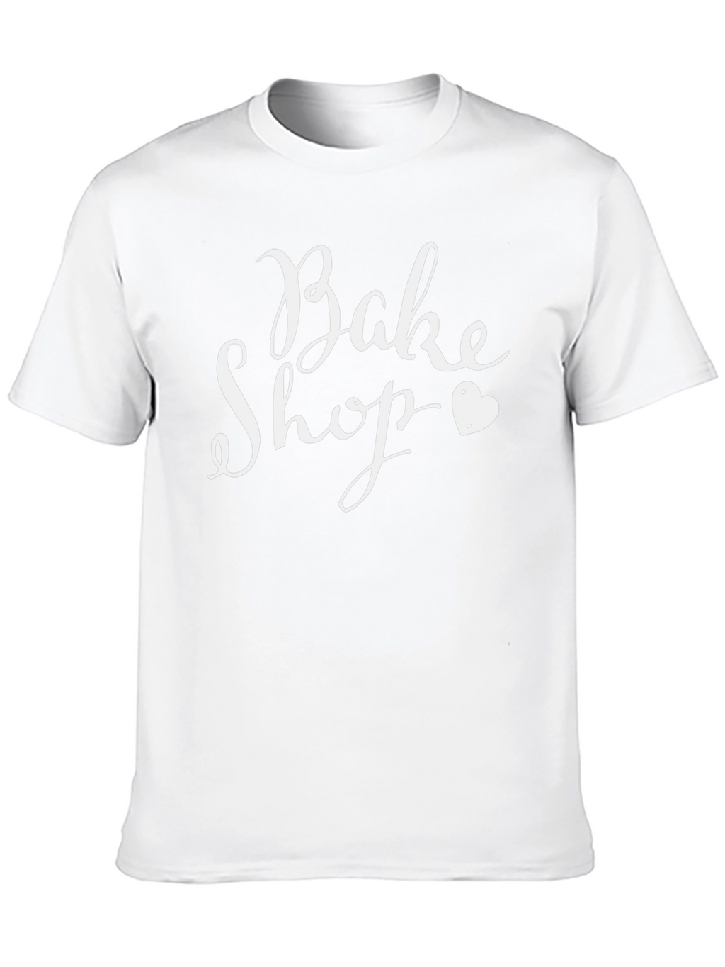 Bake Shop Graphic T-Shirt Black Crew Neck