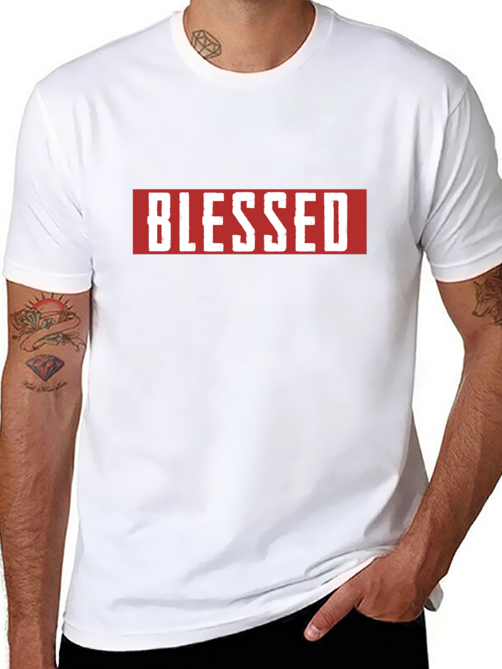 Blessed Graphic Tee - Black