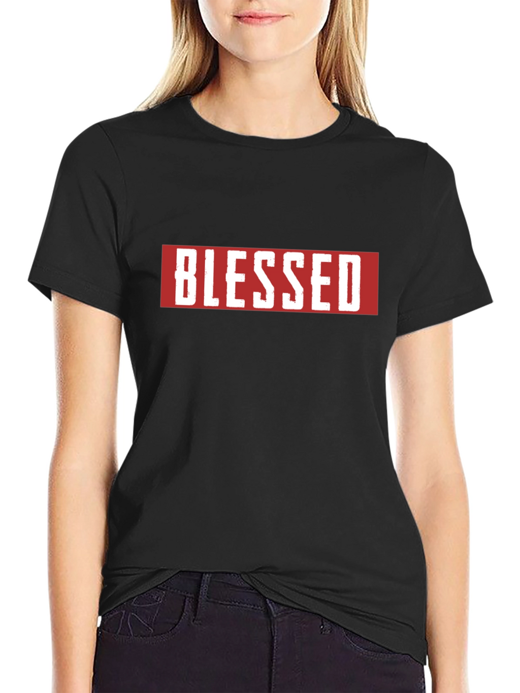 Blessed Graphic Tee - Black
