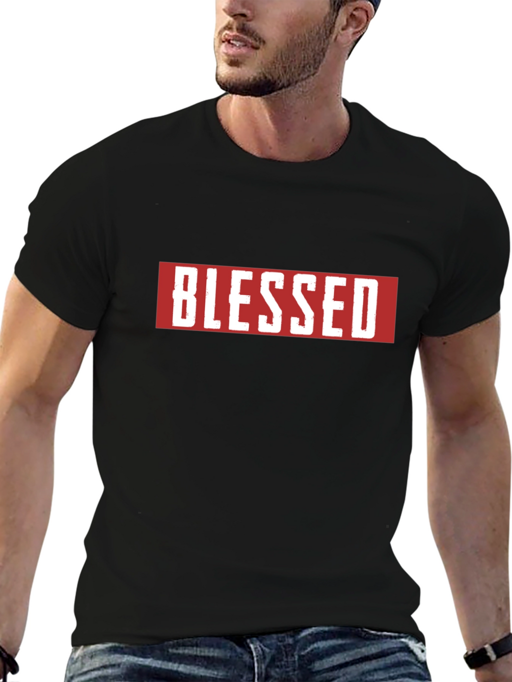 Blessed Graphic Tee - Black
