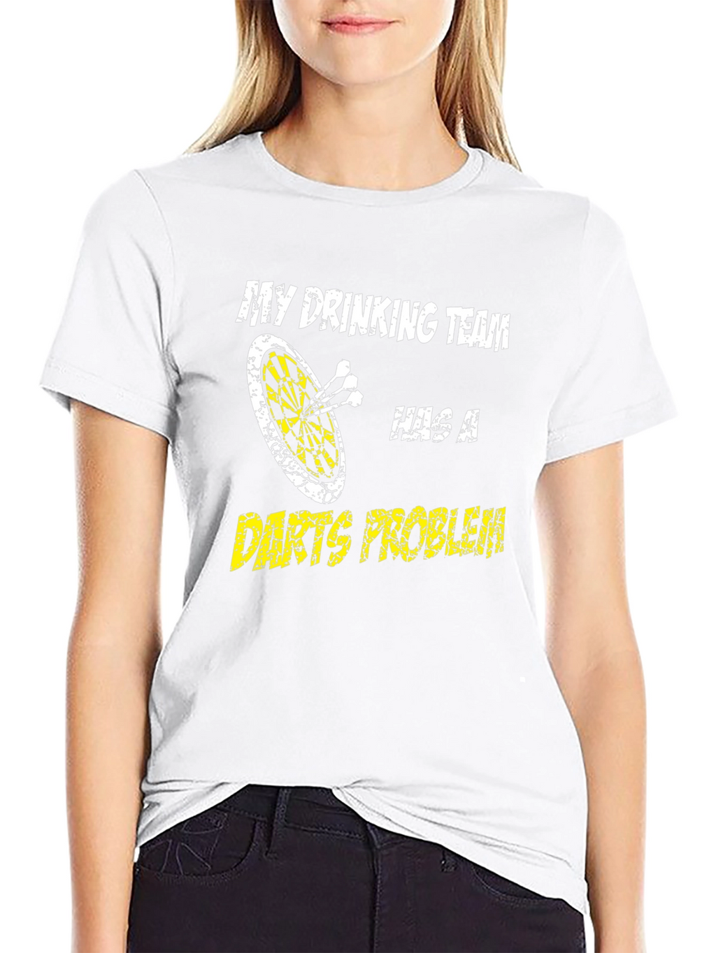 Funny Drinking Team Darts Problem T-Shirt