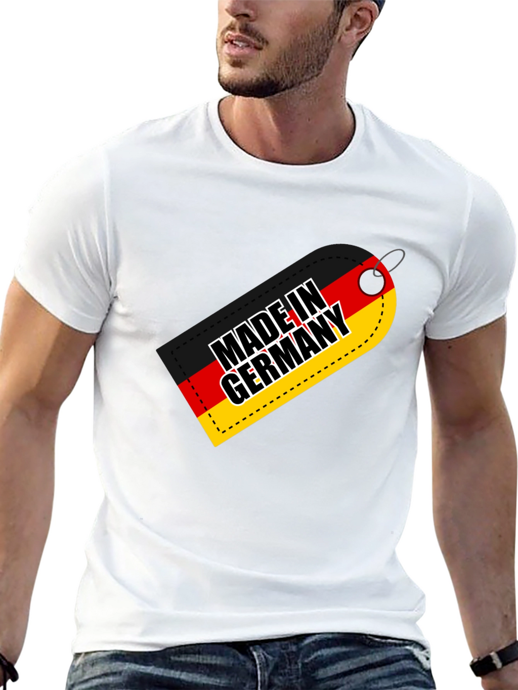 Made in Germany T-Shirt - Black Cotton Tee