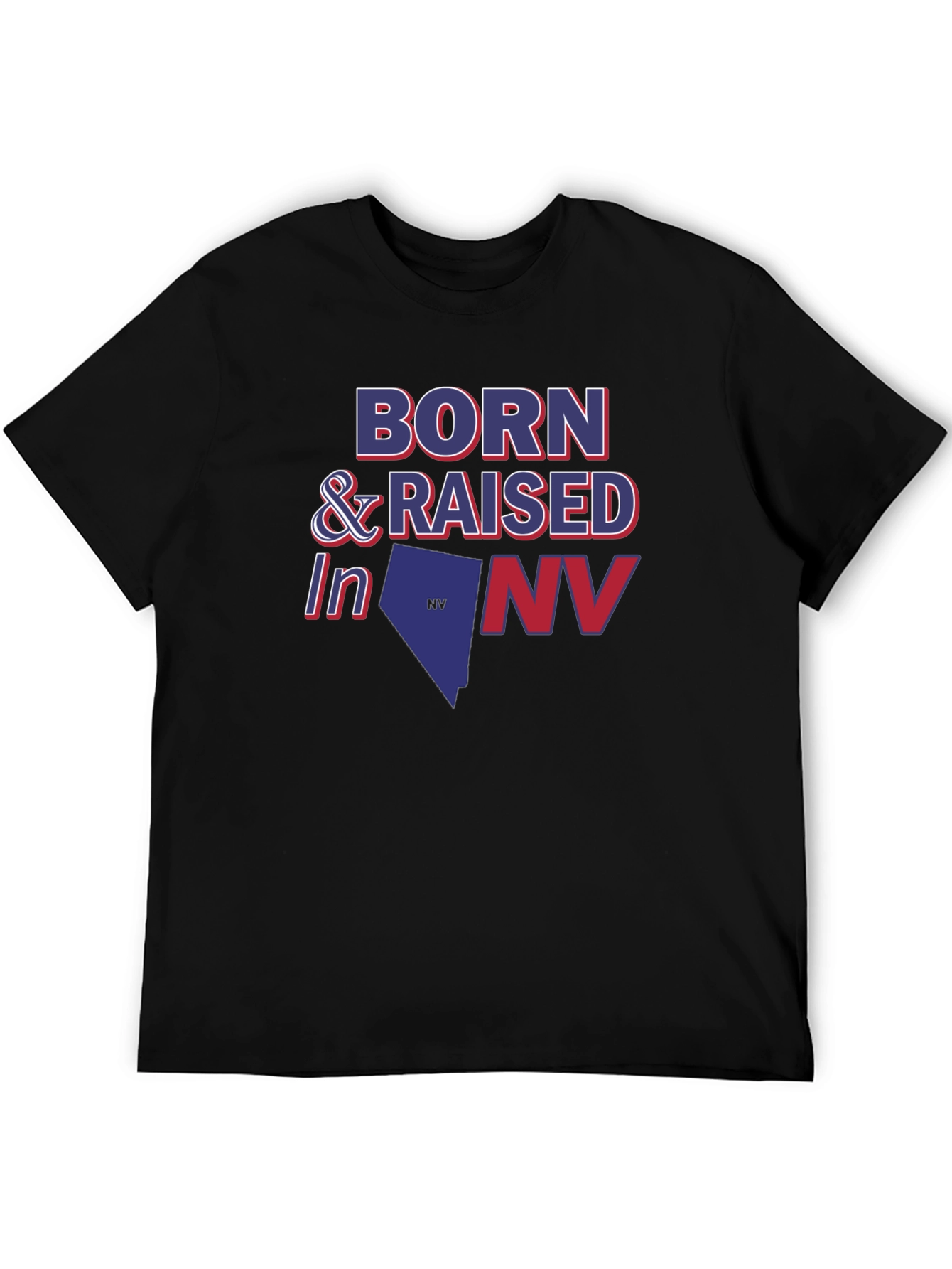 Born & Raised in NV Graphic Tee