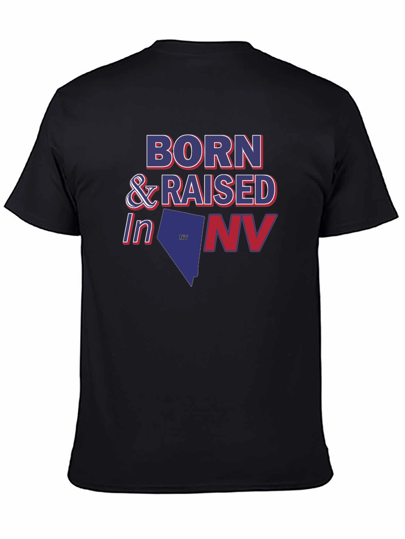 Born & Raised in NV Graphic Tee