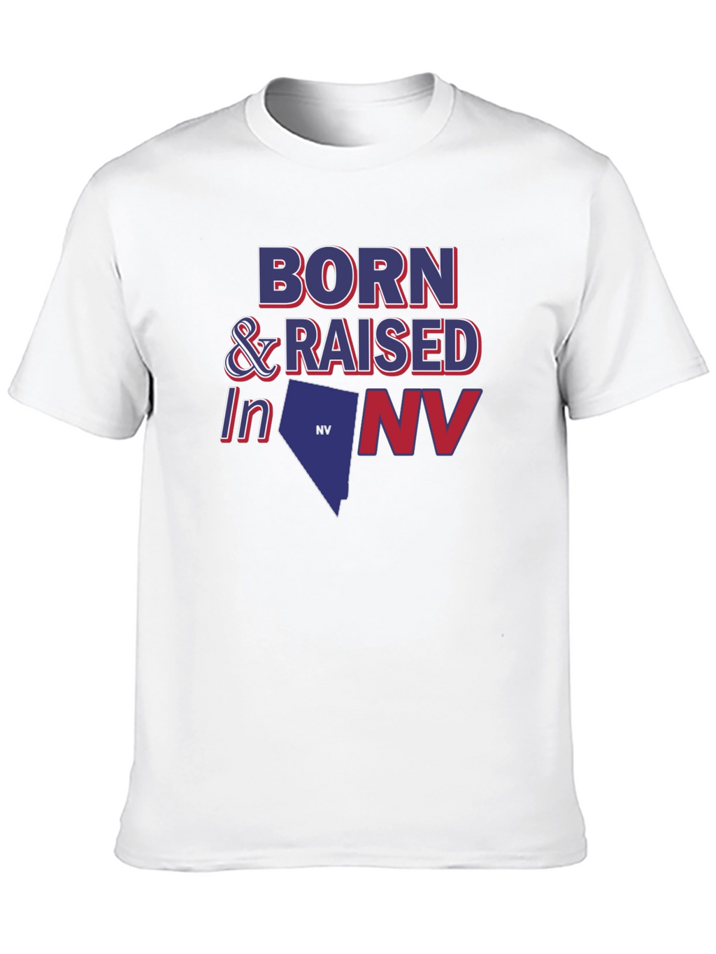 Born & Raised in NV Graphic Tee