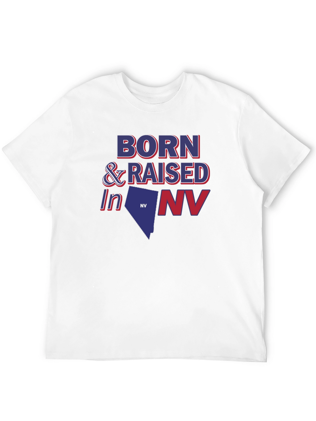 Born & Raised in NV Graphic Tee